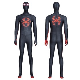 Across the Spider-Verse Spider-man Black Cosplay Costume
