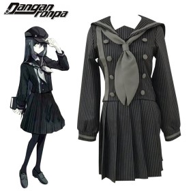 Danganronpa V3 Saihara Shuichi Detective Female Uniform Cosplay Costume