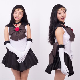 Sailor Moon Meiou Setsuna Cosplay Costume