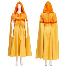 Thor 4 Love and Thunder Valkyrie Yellow gradient Cape