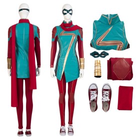Ms.Marvel  Kamala Khan Cosplay Costume