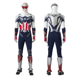 The Falcon Captain America Sam Wilson Leather Cosplay Costume