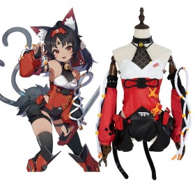 Zenless Zone Zero Nekomiya Mana Cosplay Costume