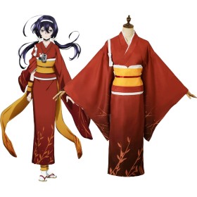 Bungo Stray Dogs Izumi Kyouka Kimono Cosplay Costume