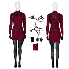 Resident Evil 4 Remake Ada Wong Cosplay Costumes