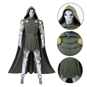 Top Level Avengers 5 Doctor Doom Cosplay Costume