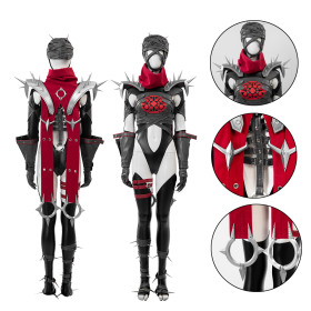 Marvel Rivals Invisible Woman Malice Skin Top Level Cosplay Costume