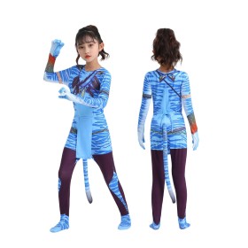 Avatar Na'vi Warriors Cosplay Female Combat Edition For Halloween Adult & Kids