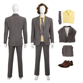 Joker: Folie à Deux Phoenix Gray Suit Cosplay Costume
