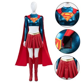 The Phoenix Of Steel Supergirl 2025 Cosplay Costume
