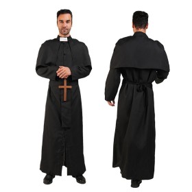  Adult Priest Halloween Party Costume Cosplay Costume