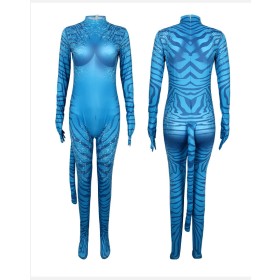 Avatar Na'vi Adult Women's Onesie Cosplay Costume For Halloween
