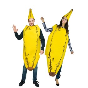 Adult Unisex Halloween Fruit Cosplay Costume Funny Banana Onesie Costume