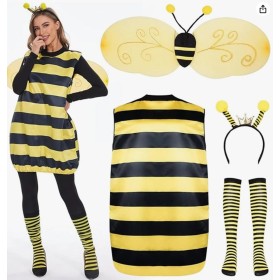  Halloween Party Adults Bee Cosplay Costumes