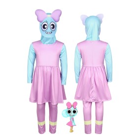 Dandy's World Bow Girl Cosplay Set For Kids Halloween Costumes
