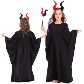 Halloween Costume Children's Black Devil Cosplay Costume