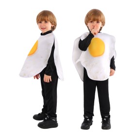 Children's Halloween Food Costume Children's Fried Eggs Cosplay Costume