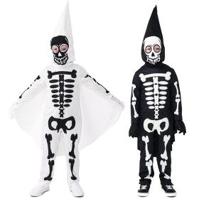 Halloween Children's Skeleton Cosplay Costume Bone Ghost Party Costume