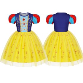 Children's Snow White Dress Children's Halloween Cosplay Costume