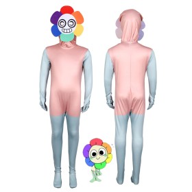 Dandy's World Sunflower Jumpsuit For Kids Halloween Costumes
