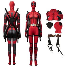 Lady Deadpool Deadpool 3 Wanda Wilson Cosplay Costume