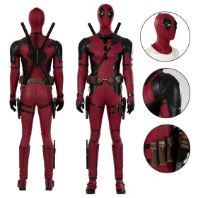 Deadpool 3 Wade Wilson Deadpool Top Lever Cosplay Costumes