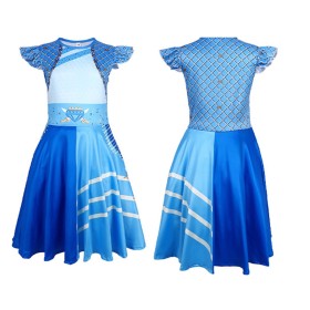 Children's Descendants 4 Little Blue Cosplay Halloween Costume