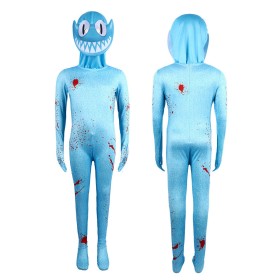 Electric Blue Friends Roblox Rainbow Friends Onesie For Kids Halloween Costumes