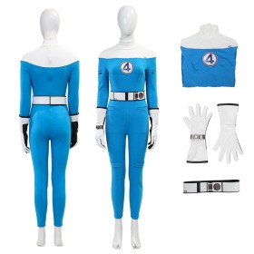 Fantastic Four First Steps Invisible Woman Cosplay Costume