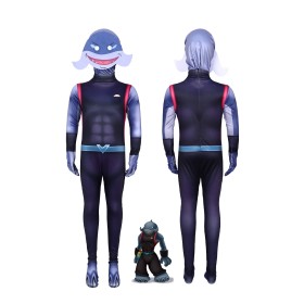  Lilo & Stitch Captain Gantu Jumpsuit Cartoon Onesie For Kids Halloween Costumes