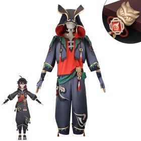 Genshin Impact Gaming Cosplay Costume Full Set