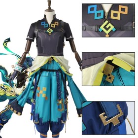 Genshin Impact Kinich Cosplay Costume 