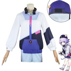Genshin Impact Qiqi Anta Linkage Cosplay Costume 