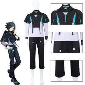 Genshin Impact Xiao Anta Linkage Cosplay Costume 