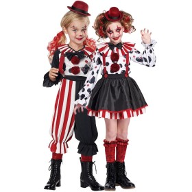 Halloween Party Costume Girl Zombie Clown Cosplay Dress