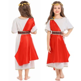 Girls' Halloween Costume Cosplay Dress Medieval Roman Costume