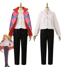 Halloween Costume Anime Howl's Moving Castle  Howl Cosplay Suit
