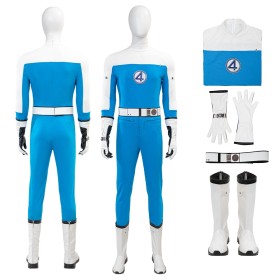 Fantastic Four First Steps Jonny Storm Human Torch Cosplay Costume