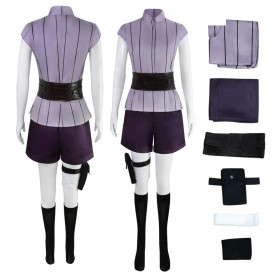 NARUTO Hyūga Hinata Cosplay Suit Halloween Adult Costume
