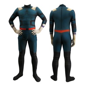 Izuku Midoriya My Hero Academia Cosplay Jumpsuit Halloween Parent-Child Costume