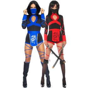 Halloween Japanese Dargon Ninja Cosplay Costume