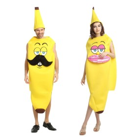 Jazz Banana Cosplay Costume Halloween Adult Men and Women Funny Banana Man