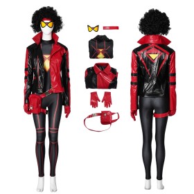 Across the Spider-Verse Spider-Man Jessica Drew Cosplay Costumes
