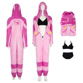 Street Fighter 6 Juri Han Cosplay Costume Pajama Version