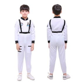 Children's Space Astronaut Costumes Pilot One-piece Suit