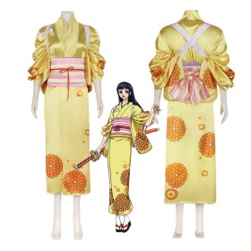  One Piece Kikunojo Cosplay Costume For Adult