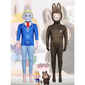 Popmart Labubu Jumpsuit For Halloween Costumes Adults & Kids  
