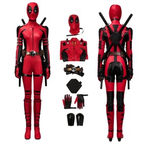 Deadpool 3 Lady Deadpool Cosplay Costume Deluxe Edition