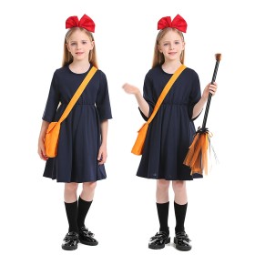 Kiki's Delivery Service Little Witch Kiki Halloween Cosplay Costume