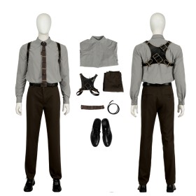 Loki S2 Loki Cosplay Costumes Grey Suit